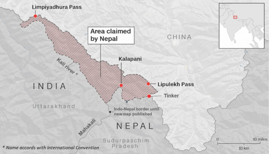 Whose Land Is It Anyway Charting The Kalapani Dispute And Its Implications On Indo Nepal Relations
